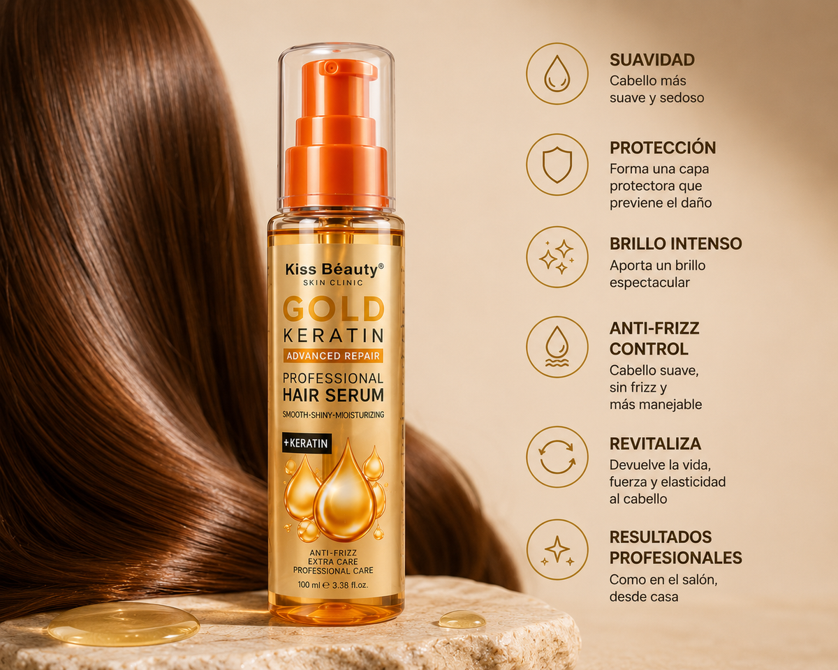 Gold Keratin™ Sérum Capilar