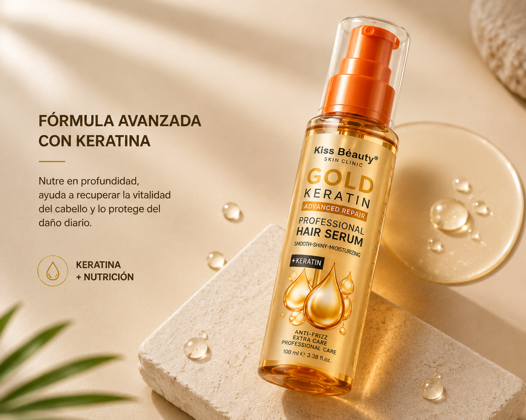 Gold Keratin™ Sérum Capilar
