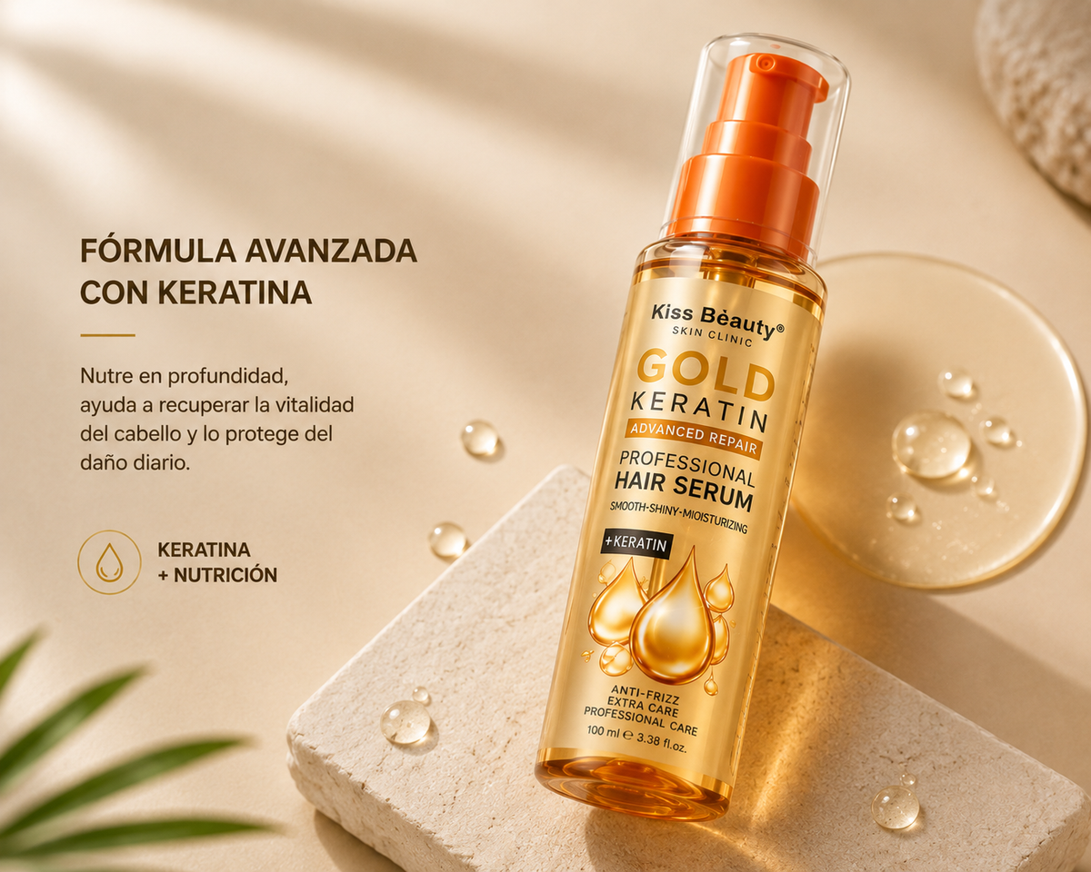 Gold Keratin™ Sérum Capilar